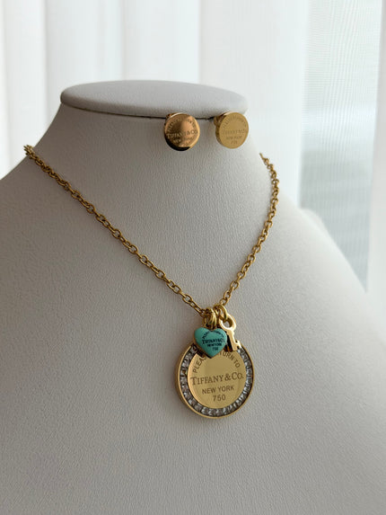 SET COMPLETO CORAZON AZUL