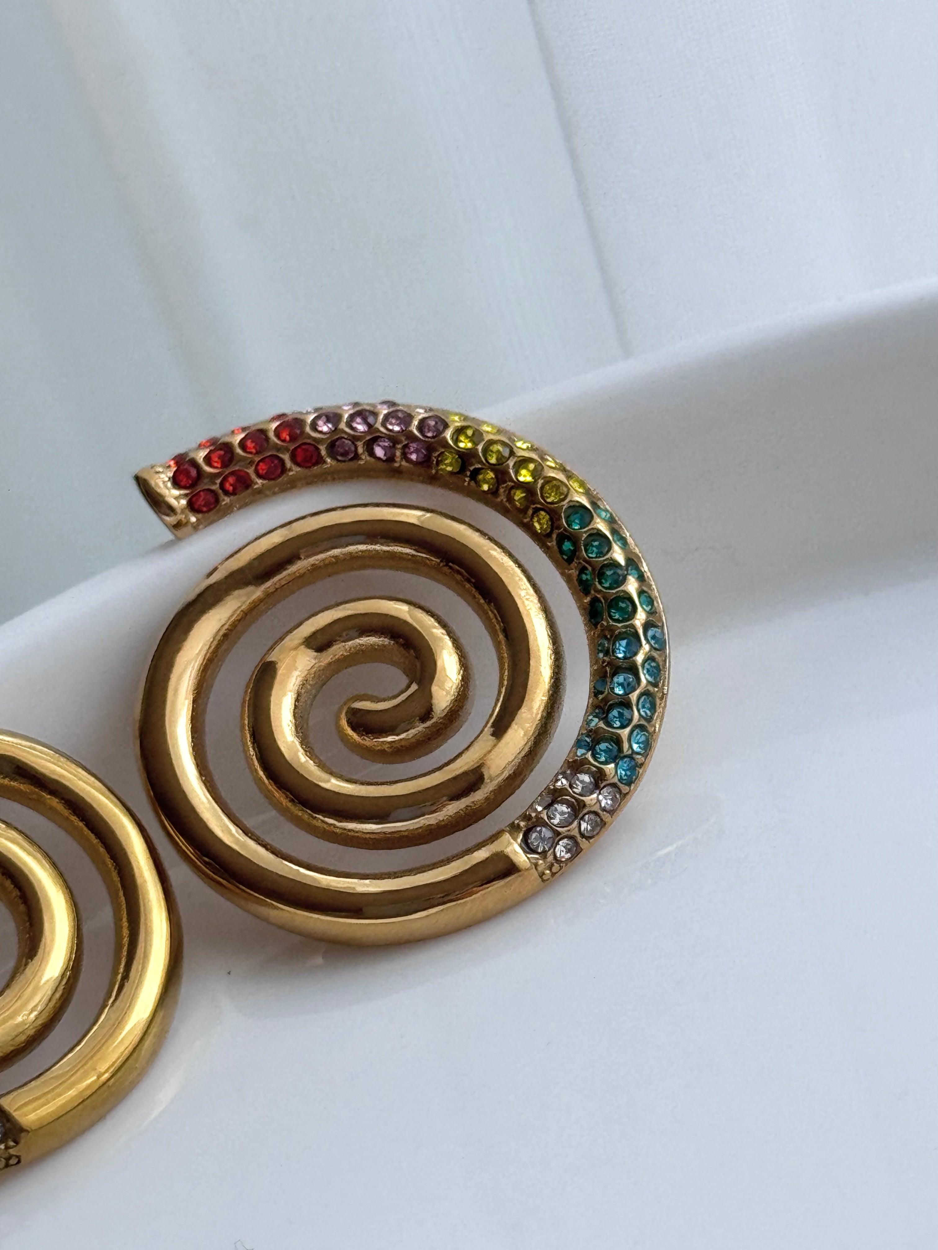 ARETE ESPIRAL CRISTAL MULTICOLOR
