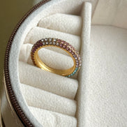 ANILLO COLORES ZIRCONIA