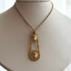 COLLAR MEDUSA DORADO