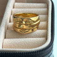 ANILLO TRIPLE CARA