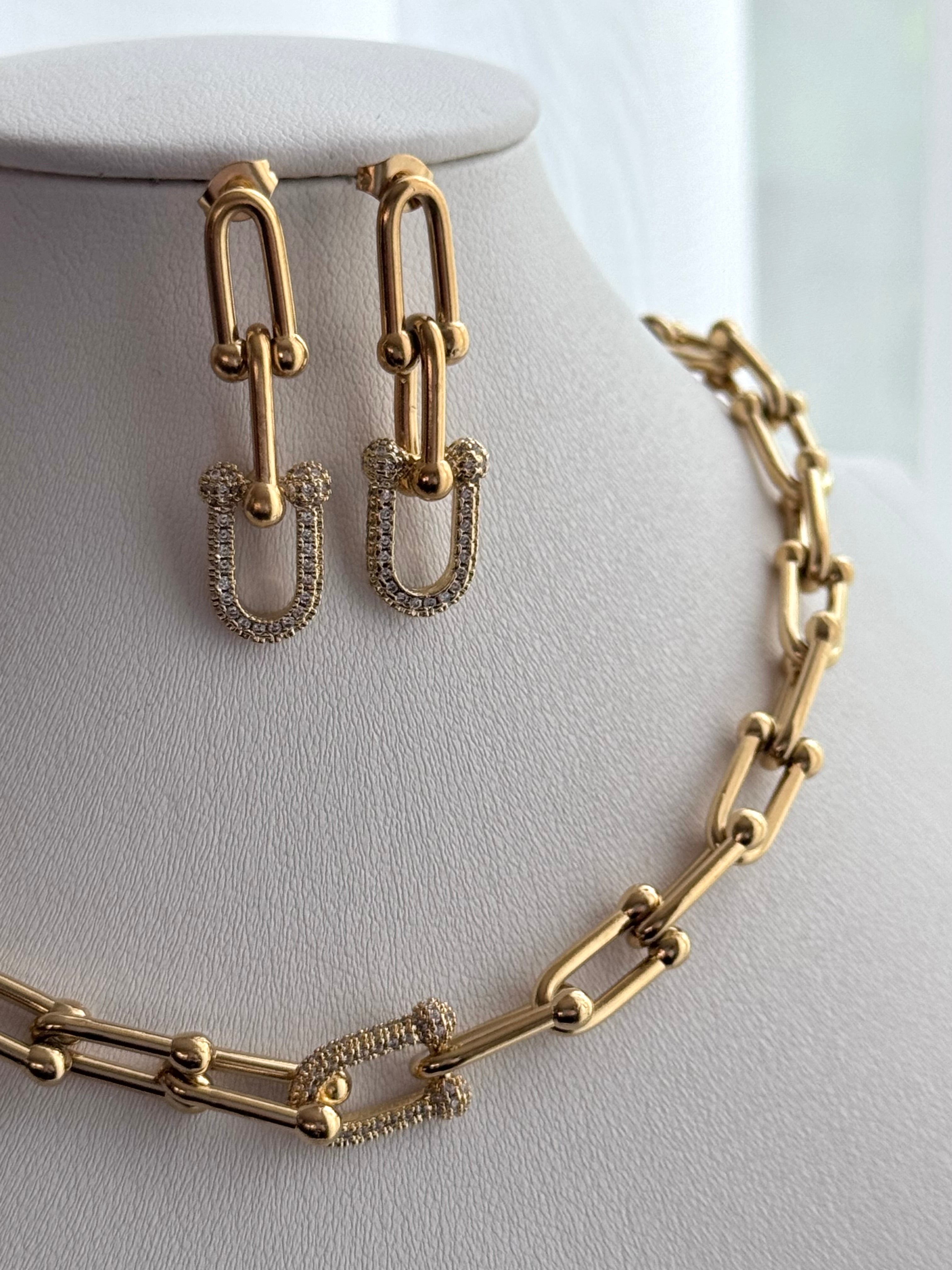 SET COMPLETO ESLABÓN CRISTAL