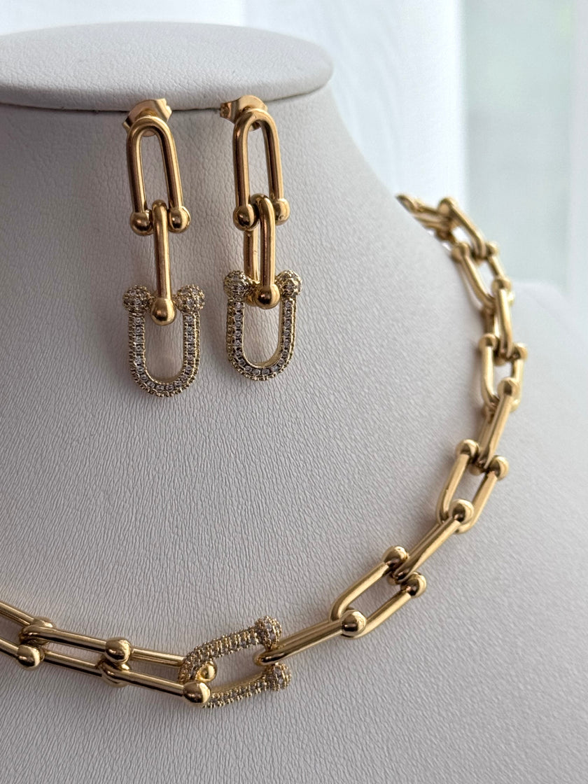 SET COMPLETO ESLABÓN CRISTAL