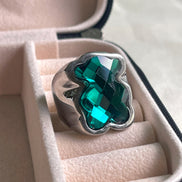 ANILLO OSO CRISTAL