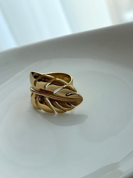 ANILLO HOJA