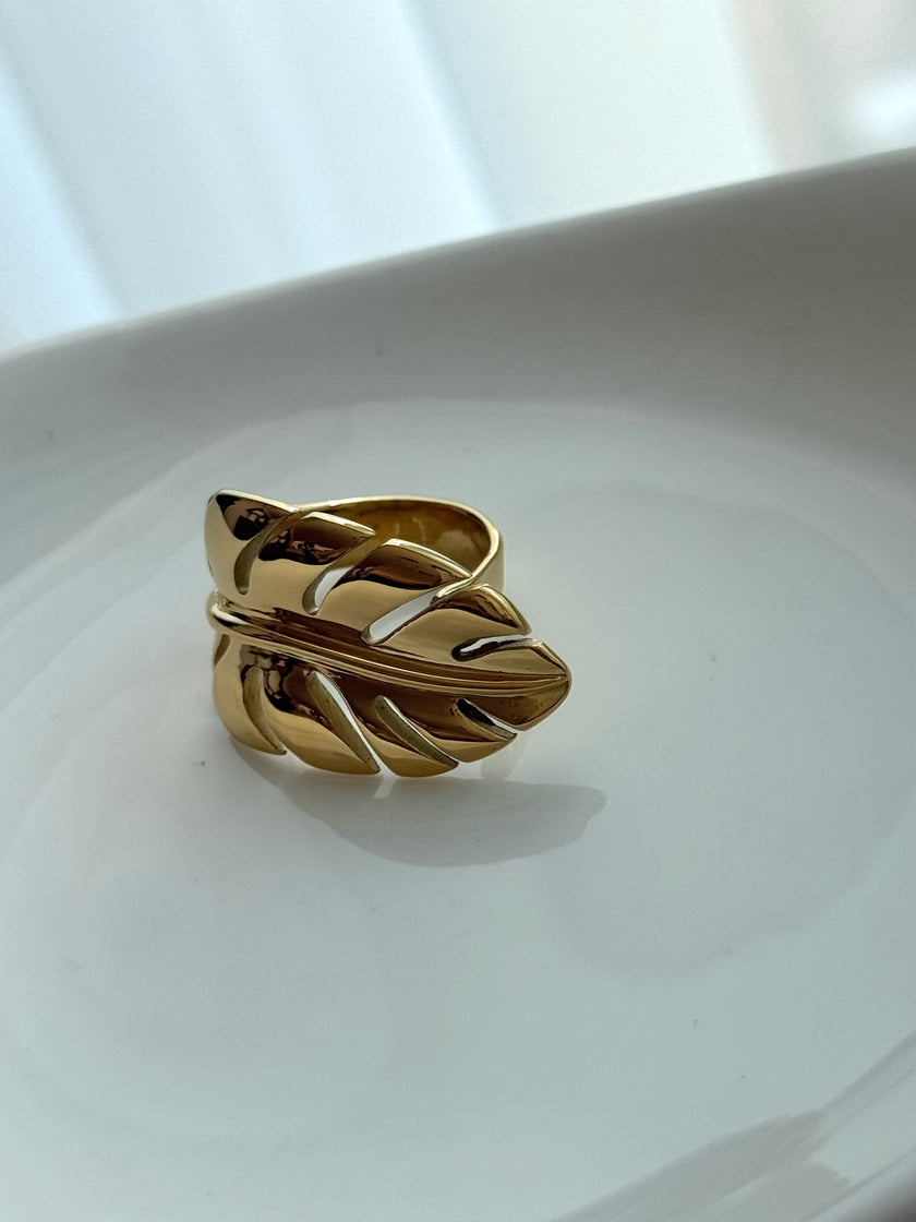 ANILLO HOJA