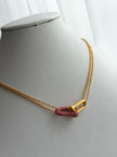COLLAR ESLABÓN ROSA