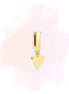 CHARM SEPARADOR CORAZON DORADO
