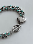 PULSERA CADENA AZUL