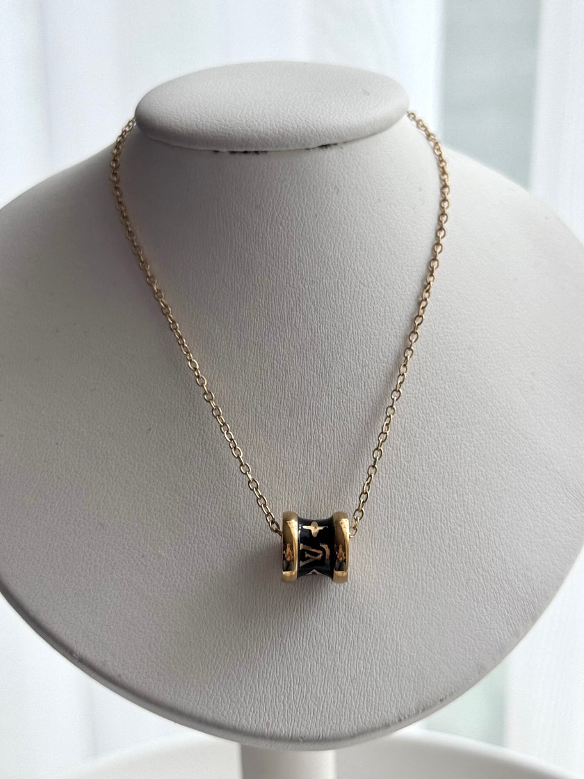 COLLAR RONDEL NEGRO LV