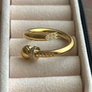 ANILLO CLAVO CON BOLITA