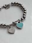 PULSERA BOLITAS Y ESLABÓN