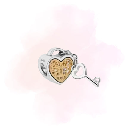 CHARM CORAZON LLAVE