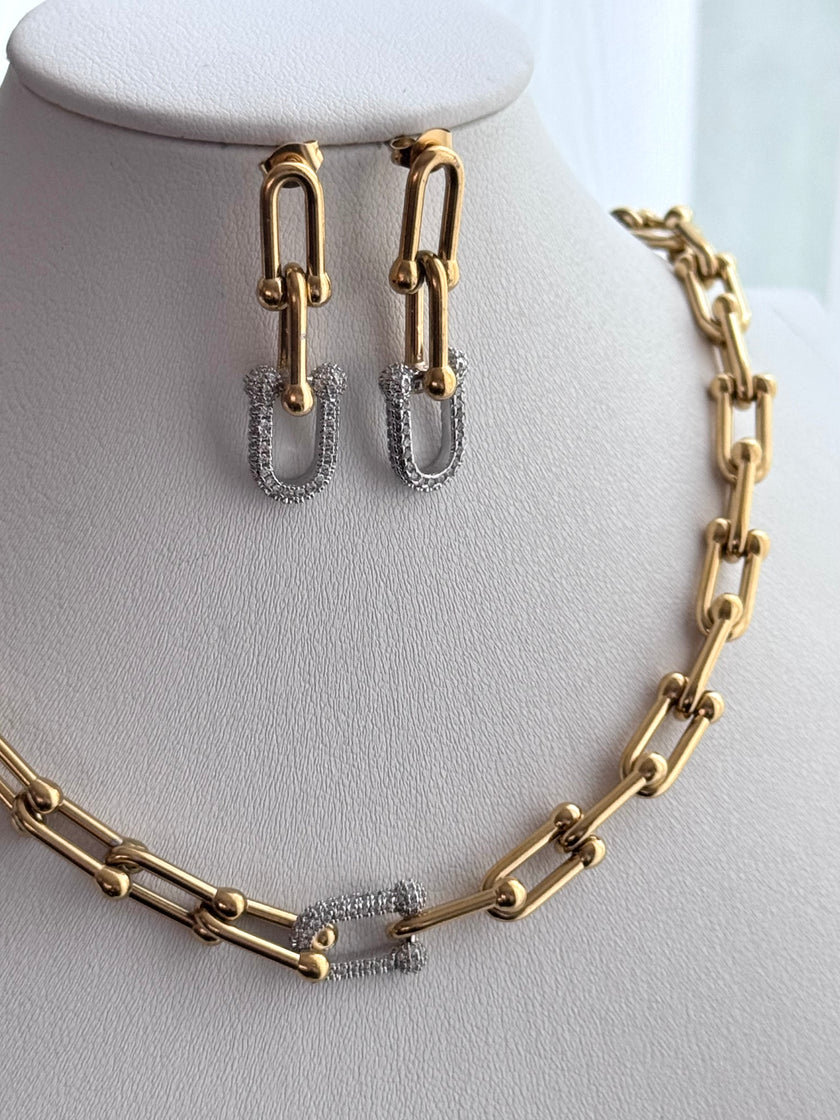 SET COMPLETO ESLABÓN CRISTAL