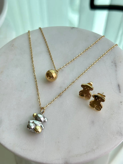 SET DOBLE OSITO BICOLOR