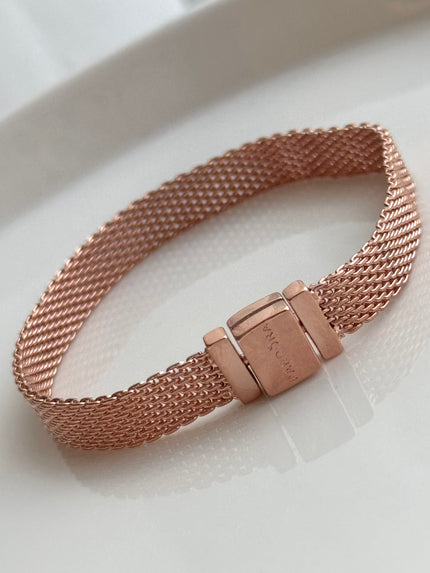 PULSERA PLANA GOLDEN ROSE