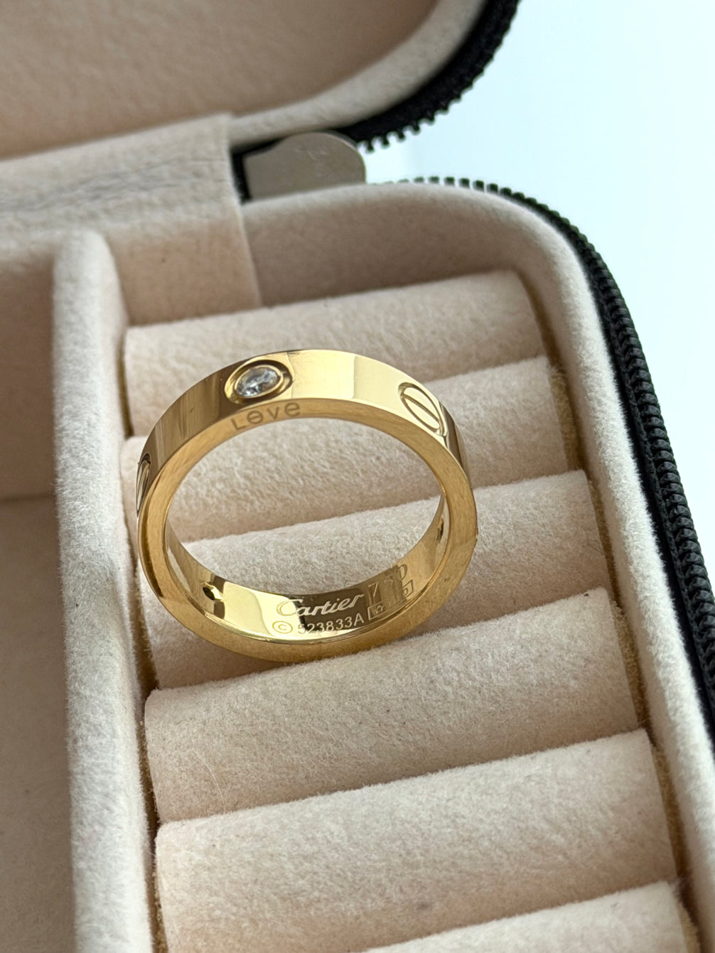 ANILLO LOVE CON CRISTAL