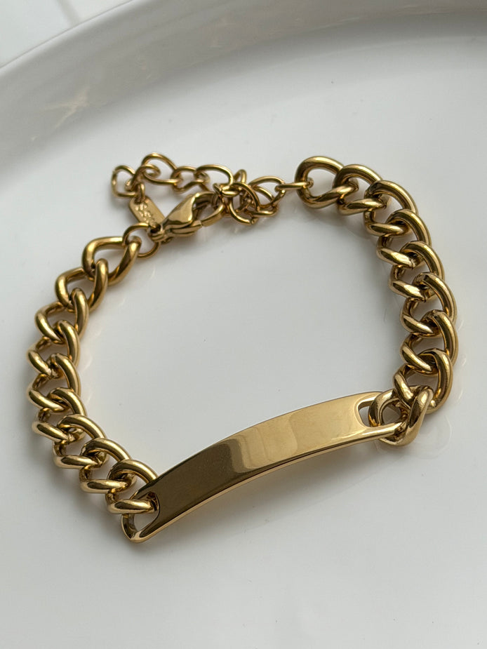 PULSERA PLACA