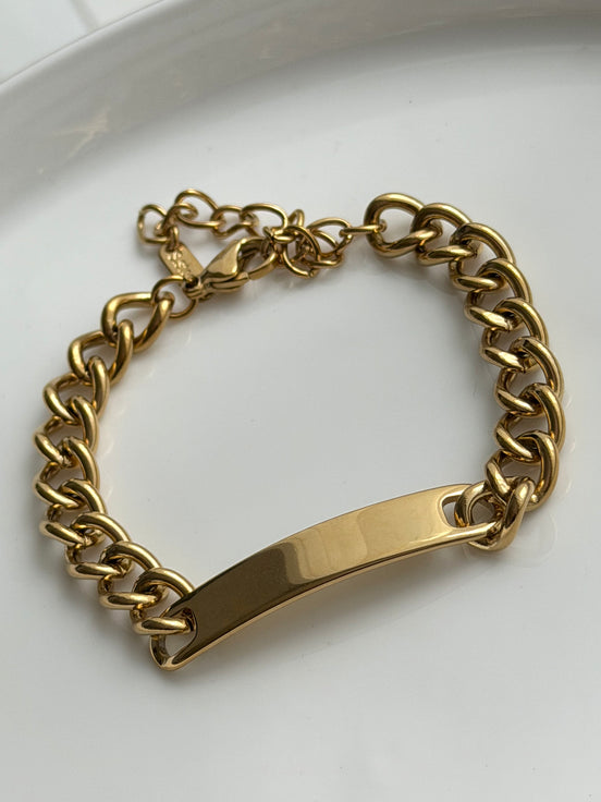 PULSERA PLACA