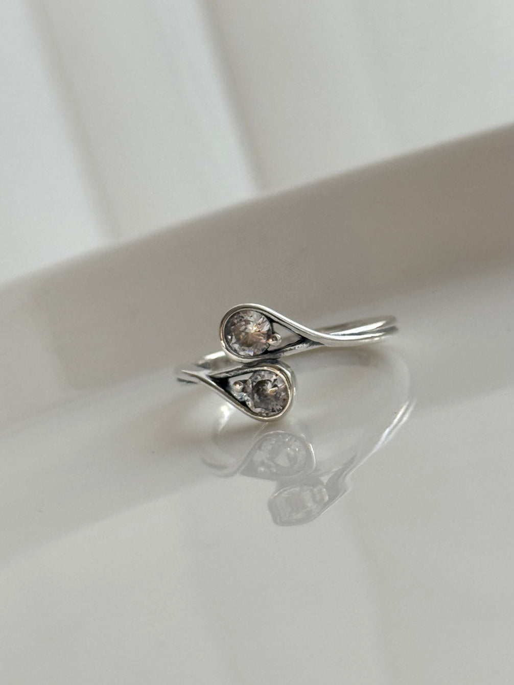 ANILLO DOBLE GOTA
