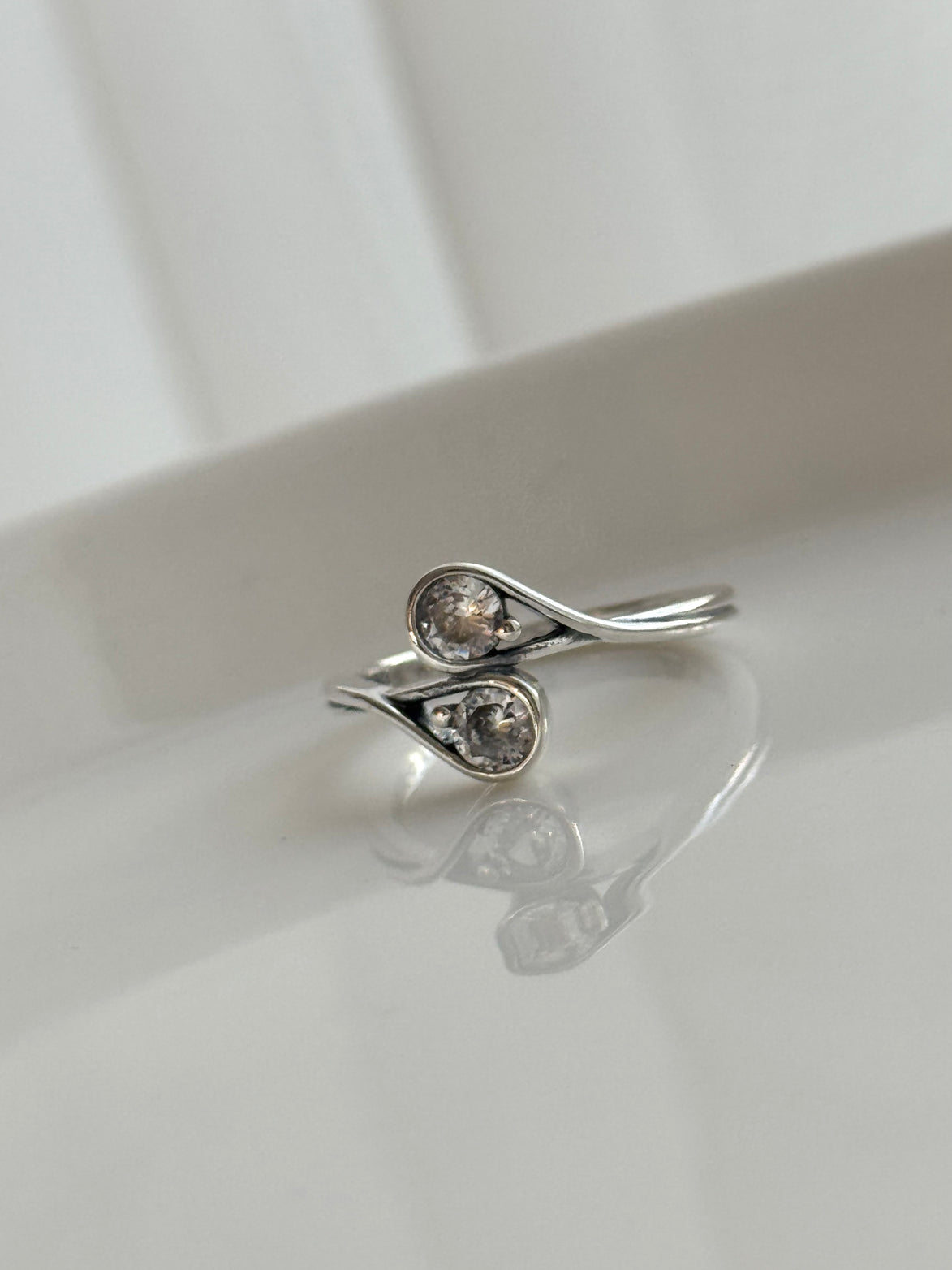 ANILLO DOBLE GOTA
