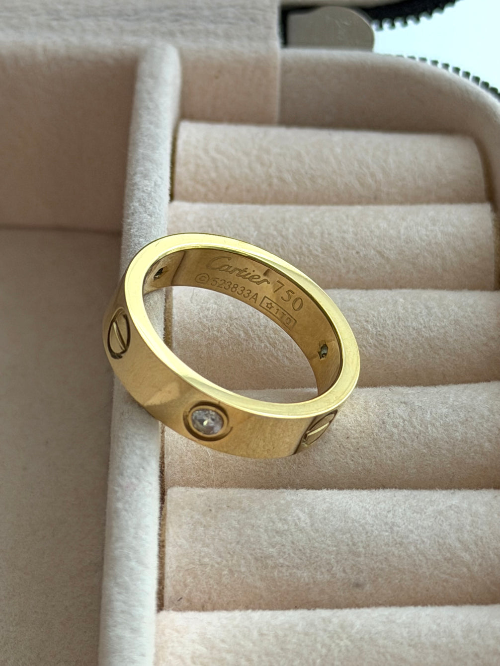 ANILLO LOVE CON CRISTAL