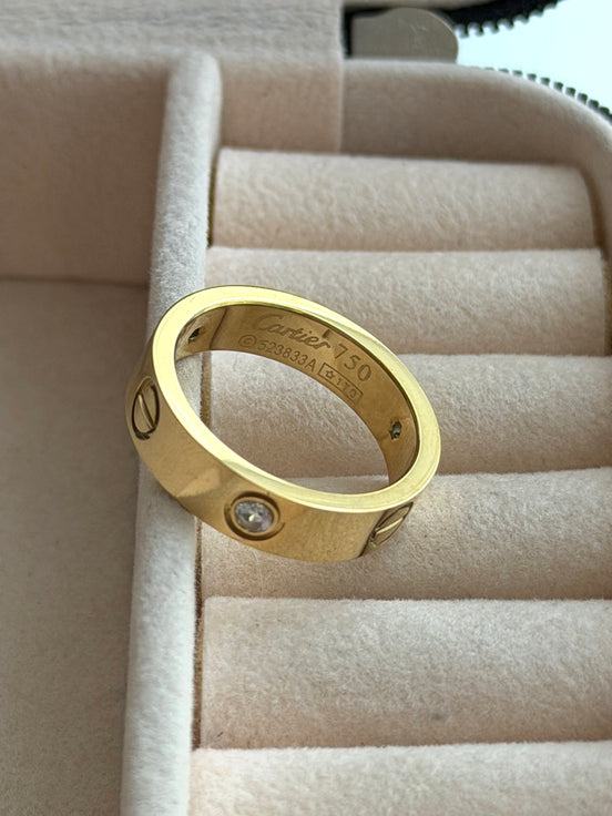 ANILLO LOVE CON CRISTAL