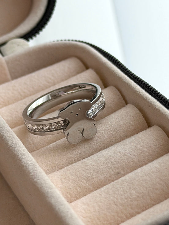 ANILLO OSO CRISTAL