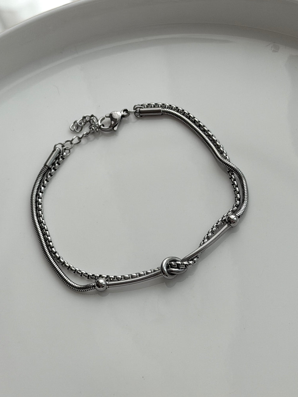 PULSERA DOBLE NUDO