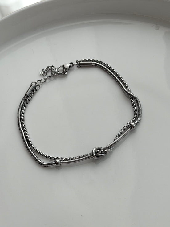 PULSERA DOBLE NUDO