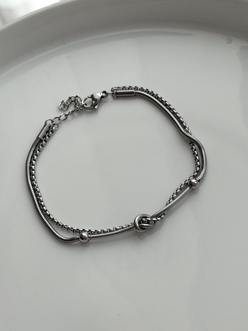 PULSERA DOBLE NUDO