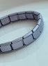 PULSERA ITALIANA LILA MATE