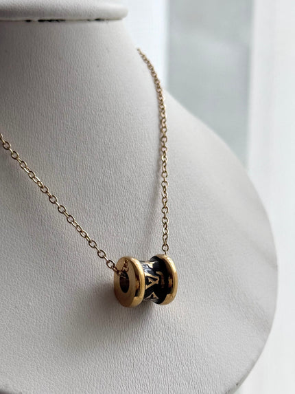 COLLAR RONDEL NEGRO LV