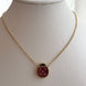 COLLAR MARIQUITA ALAS CERRADAS ROJO