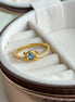 ANILLO CORONA AZUL