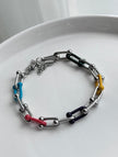 PULSERA ESLABÓN COLORES