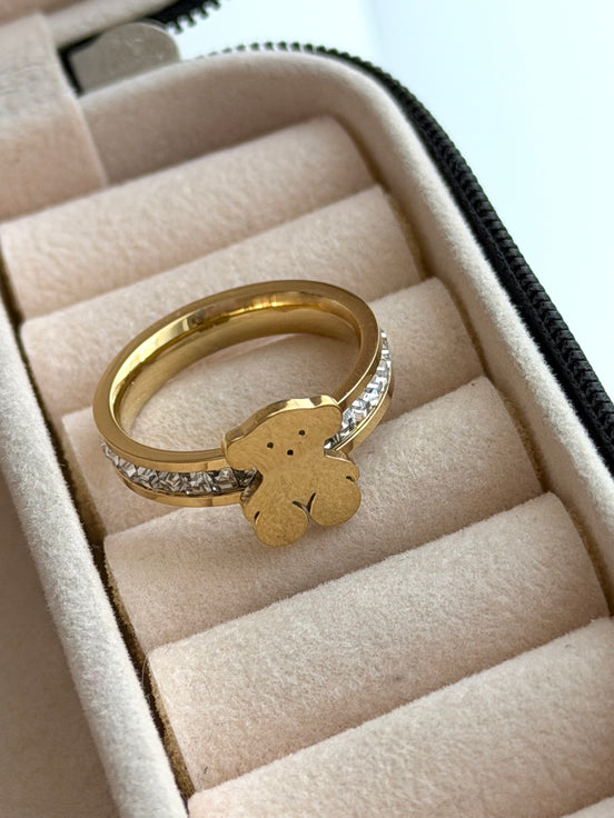 ANILLO OSO CRISTAL
