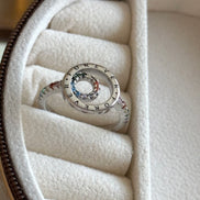 ANILLO DOBLE CÍRCULO