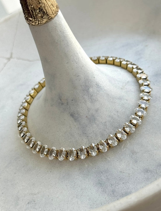 PULSERA TENNIS OVALADA