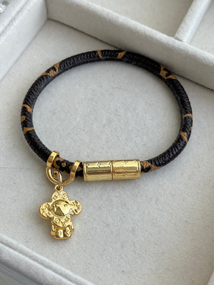 PULSERA CON DIJE LV