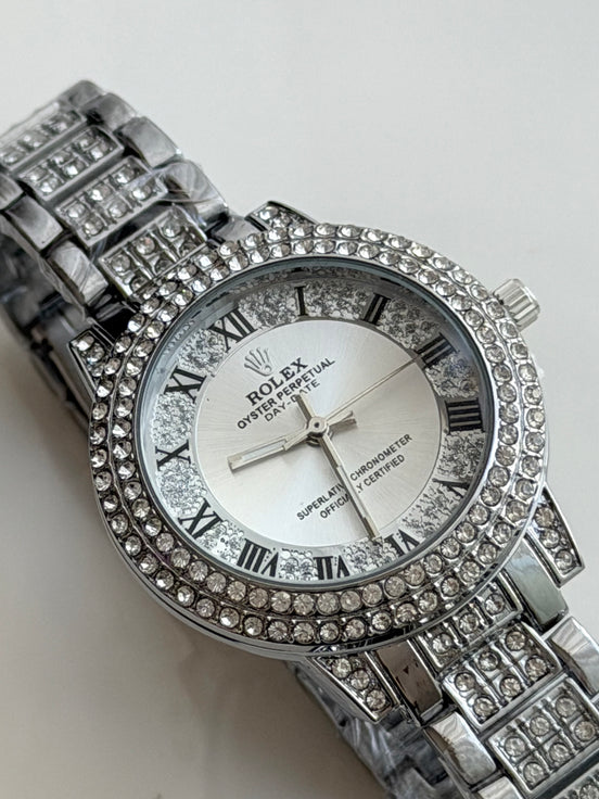 RELOJ CON CRISTALES