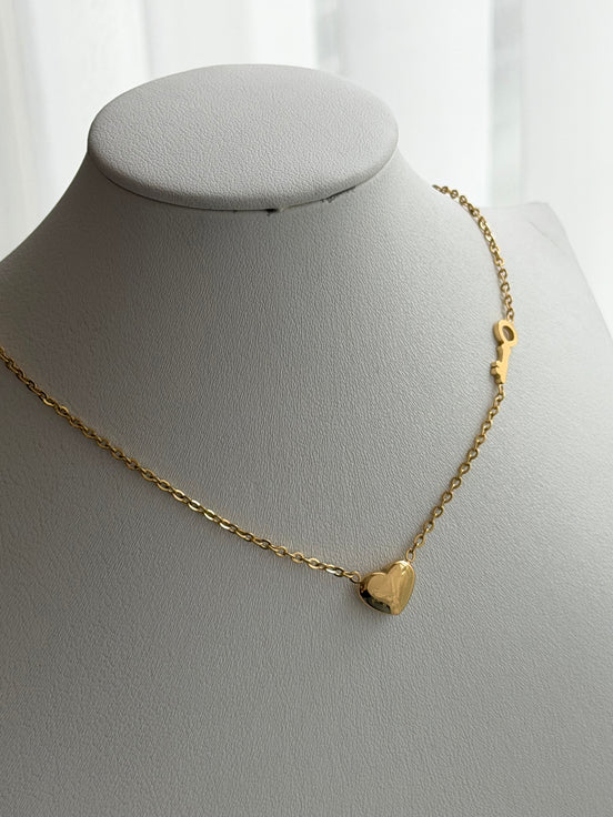 COLLAR LLAVE Y CORAZON TFFNY