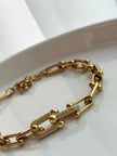 PULSERA ESLABONES CRISTAL