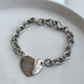 PULSERA TFNY PLACA CORAZON