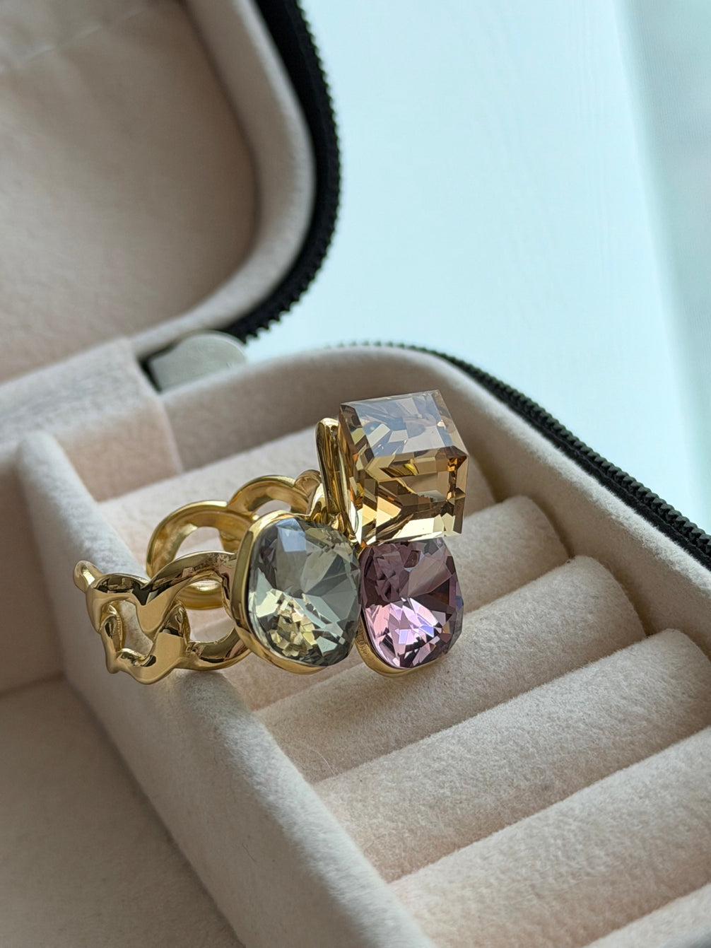 ANILLO CRISTALES