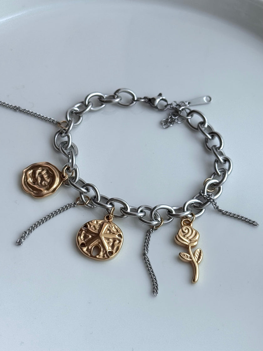 PULSERA DIJES Y CADENAS