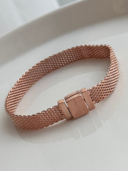 PULSERA PLANA GOLDEN ROSE