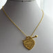 COLLAR CORAZON LLAVE