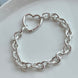 PULSERA BROCHE CORAZON