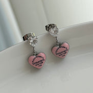 ARETE CORAZÓN ROSA